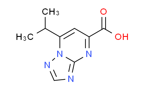 CAS No. 878453-66-8, 7-isopropyl[1,2,4]triazolo[1,5-a]pyrimidine-5-carboxylic acid