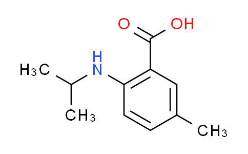CAS No. 893727-37-2, 2-(isopropylamino)-5-methylbenzoic acid