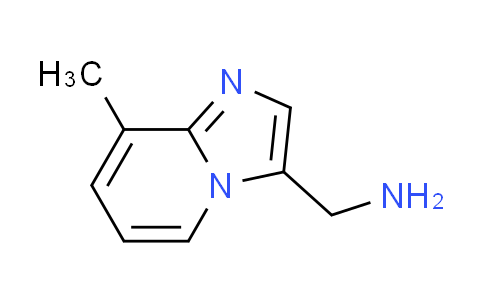 CAS No. 933707-48-3, 1-(8-methylimidazo[1,2-a]pyridin-3-yl)methanamine