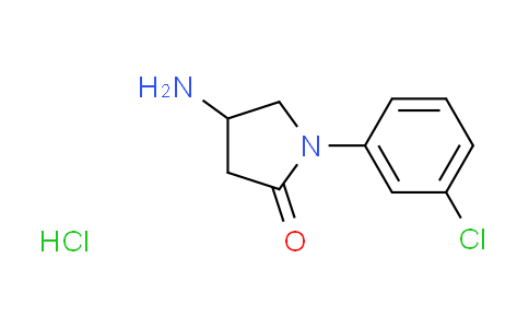 CAS No. 1177291-26-7, 4-amino-1-(3-chlorophenyl)-2-pyrrolidinone hydrochloride