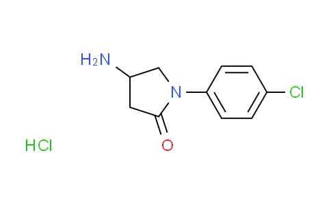 CAS No. 1177345-96-8, 4-amino-1-(4-chlorophenyl)-2-pyrrolidinone hydrochloride
