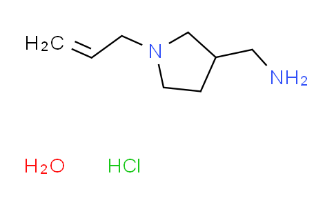 CAS No. 90346-05-7, [(1-allyl-3-pyrrolidinyl)methyl]amine hydrochloride hydrate