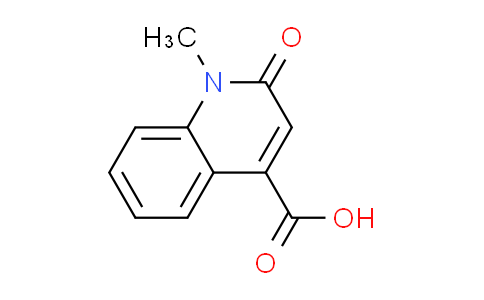 CAS No. 62542-44-3, 1-methyl-2-oxo-1,2-dihydro-4-quinolinecarboxylic acid