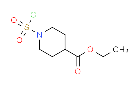 CAS No. 765962-67-2, ethyl 1-(chlorosulfonyl)-4-piperidinecarboxylate