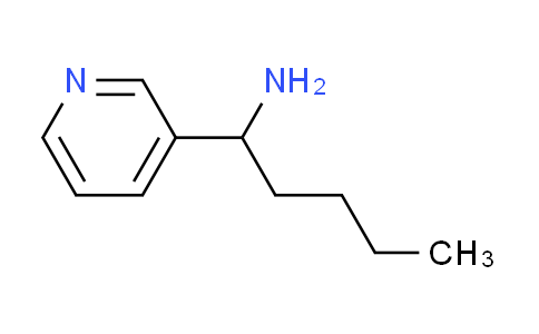 CAS No. 343271-89-6, 1-(3-pyridinyl)-1-pentanamine