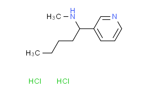 CAS No. 1269379-32-9, N-methyl-1-(3-pyridinyl)-1-pentanamine dihydrochloride