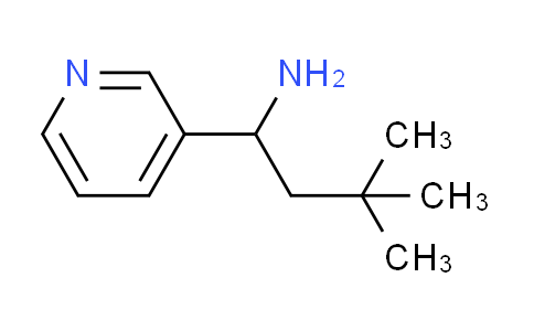 CAS No. 959239-41-9, 3,3-dimethyl-1-(3-pyridinyl)-1-butanamine