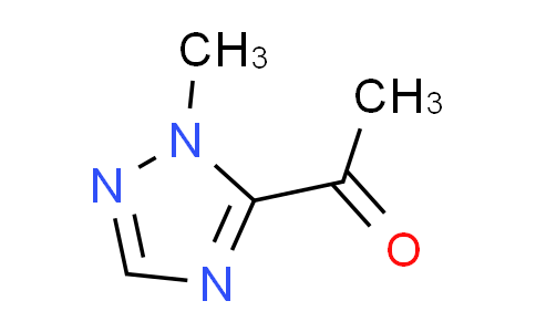 CAS No. 106535-28-8, 1-(1-methyl-1H-1,2,4-triazol-5-yl)ethanone