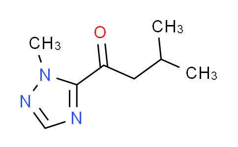 CAS No. 959239-60-2, 3-methyl-1-(1-methyl-1H-1,2,4-triazol-5-yl)-1-butanone
