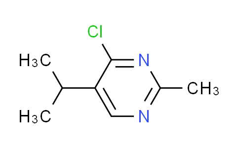 CAS No. 1015846-31-7, 4-chloro-5-isopropyl-2-methylpyrimidine