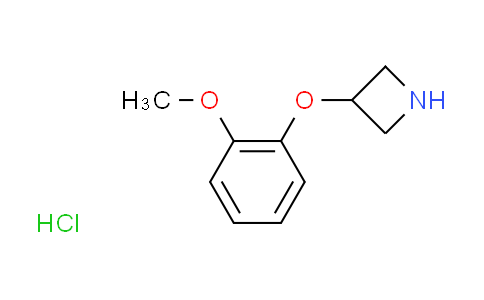 CAS No. 1269184-60-2, 3-(2-methoxyphenoxy)azetidine hydrochloride