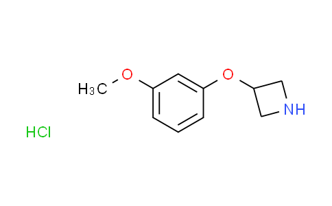 CAS No. 1236862-22-8, 3-(3-methoxyphenoxy)azetidine hydrochloride