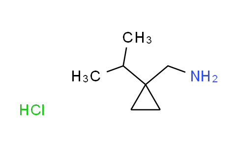 CAS No. 1255717-88-4, [(1-isopropylcyclopropyl)methyl]amine hydrochloride
