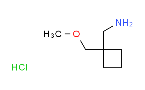 CAS No. 1609402-91-6, {[1-(methoxymethyl)cyclobutyl]methyl}amine hydrochloride