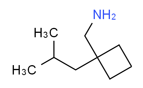 CAS No. 1015846-36-2, 1-(1-isobutylcyclobutyl)methanamine