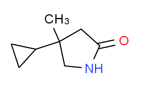 CAS No. 959240-08-5, 4-cyclopropyl-4-methyl-2-pyrrolidinone