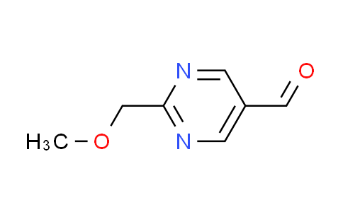 CAS No. 959240-25-6, 2-(methoxymethyl)-5-pyrimidinecarbaldehyde