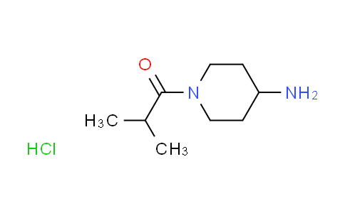 CAS No. 1158391-26-4, 1-isobutyryl-4-piperidinamine hydrochloride
