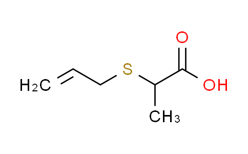 CAS No. 54680-83-0, 2-(allylthio)propanoic acid