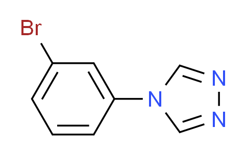 CAS No. 375858-05-2, 4-(3-bromophenyl)-4H-1,2,4-triazole