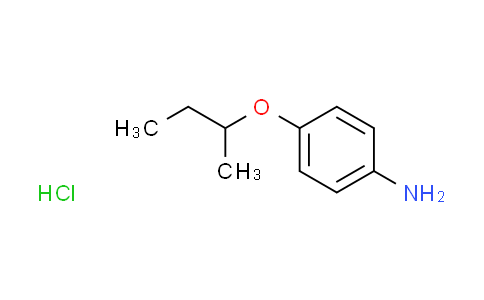 CAS No. 1087751-49-2, (4-sec-butoxyphenyl)amine hydrochloride