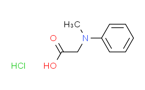 CAS No. 21911-75-1, N-methyl-N-phenylglycine hydrochloride