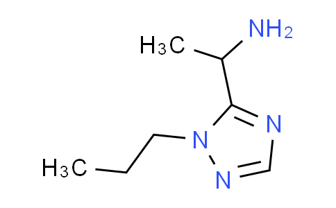 CAS No. 1060817-05-1, 1-(1-propyl-1H-1,2,4-triazol-5-yl)ethanamine