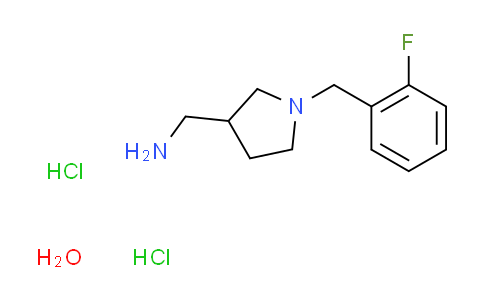CAS No. 1017417-50-3, {[1-(2-fluorobenzyl)-3-pyrrolidinyl]methyl}amine dihydrochloride hydrate