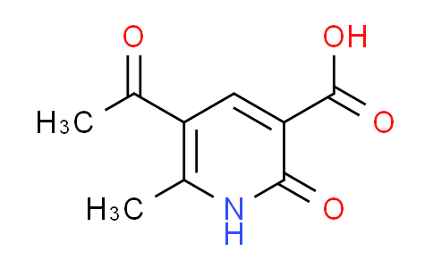 CAS No. 88302-06-1, 5-acetyl-6-methyl-2-oxo-1,2-dihydro-3-pyridinecarboxylic acid