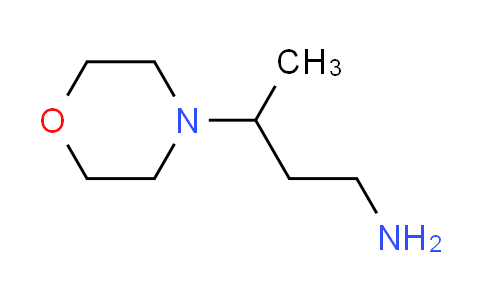 CAS No. 776329-10-3, 3-(4-morpholinyl)-1-butanamine