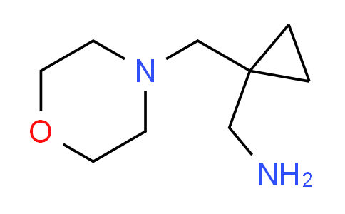 CAS No. 1015846-42-0, 1-[1-(4-morpholinylmethyl)cyclopropyl]methanamine