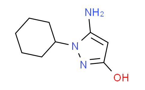 CAS No. 436088-86-7, 5-amino-1-cyclohexyl-1H-pyrazol-3-ol