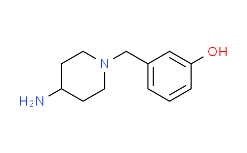 CAS No. 946679-47-6, 3-[(4-amino-1-piperidinyl)methyl]phenol