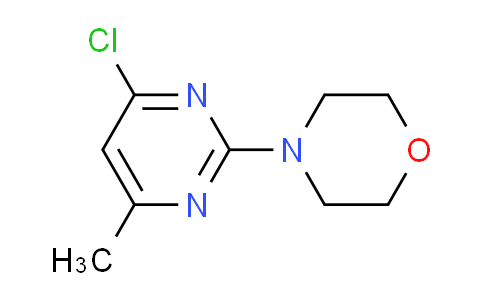 CAS No. 118121-82-7, 4-(4-chloro-6-methyl-2-pyrimidinyl)morpholine