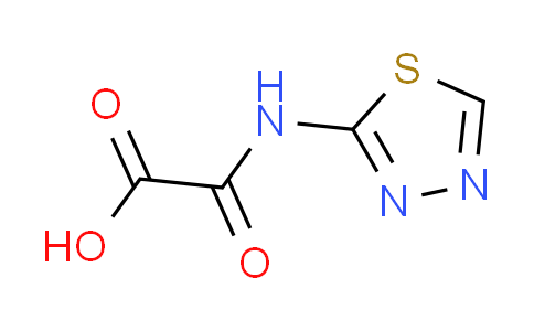 CAS No. 130992-20-0, oxo(1,3,4-thiadiazol-2-ylamino)acetic acid