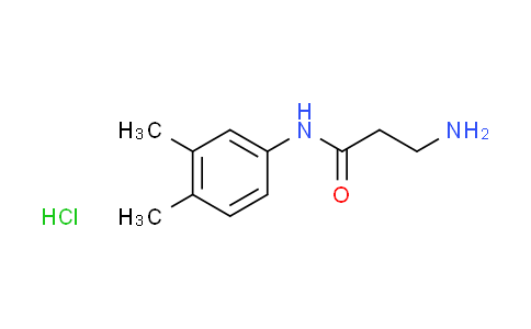CAS No. 1269394-19-5, N~1~-(3,4-dimethylphenyl)-beta-alaninamide hydrochloride