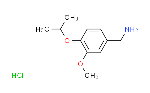 CAS No. 854185-11-8, (4-isopropoxy-3-methoxybenzyl)amine hydrochloride