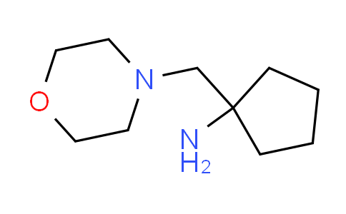 CAS No. 890095-97-3, 1-(4-morpholinylmethyl)cyclopentanamine