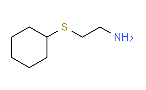CAS No. 67215-19-4, 2-(cyclohexylthio)ethanamine