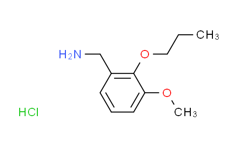 CAS No. 89411-11-0, (3-methoxy-2-propoxybenzyl)amine hydrochloride