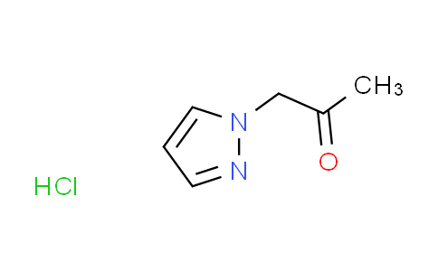CAS No. 1158302-92-1, 1-(1H-pyrazol-1-yl)acetone hydrochloride
