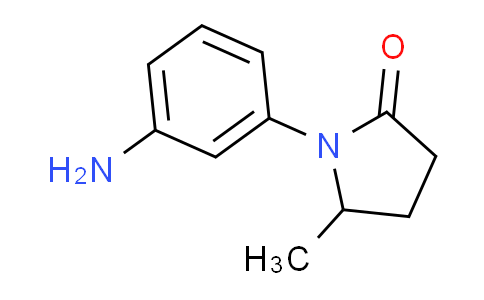 CAS No. 1033693-04-7, 1-(3-aminophenyl)-5-methyl-2-pyrrolidinone