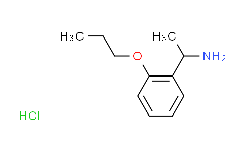 CAS No. 1135292-86-2, [1-(2-propoxyphenyl)ethyl]amine hydrochloride