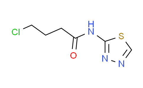 CAS No. 544700-56-3, 4-chloro-N-1,3,4-thiadiazol-2-ylbutanamide