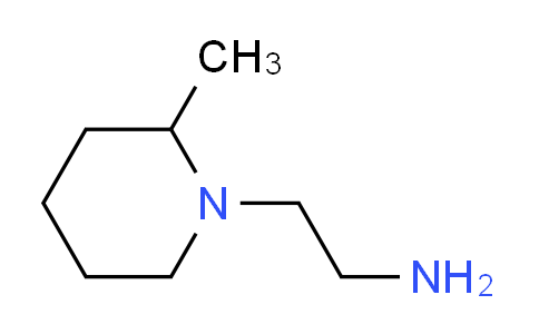 CAS No. 768-08-1, 2-(2-methyl-1-piperidinyl)ethanamine