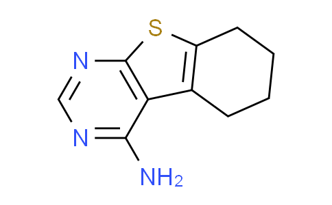 CAS No. 4994-88-1, 5,6,7,8-tetrahydro[1]benzothieno[2,3-d]pyrimidin-4-amine
