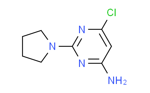 CAS No. 3289-39-2, 6-chloro-2-(1-pyrrolidinyl)-4-pyrimidinamine