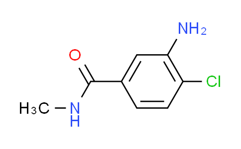 CAS No. 51920-00-4, 3-amino-4-chloro-N-methylbenzamide