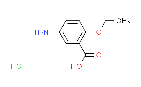 CAS No. 1269053-30-6, 5-amino-2-ethoxybenzoic acid hydrochloride