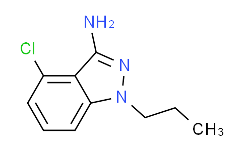 CAS No. 959240-46-1, 4-chloro-1-propyl-1H-indazol-3-amine
